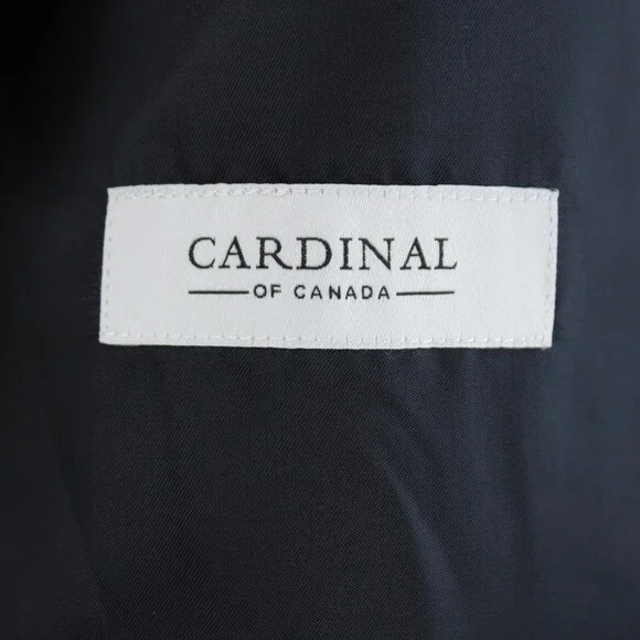 Cardinal of Canada NWT Wool Sport Coat Size 46R US In Blue & Gray Melange